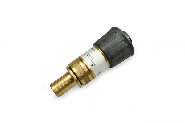 Voluwash gun with 1" (25 mm) hose tail