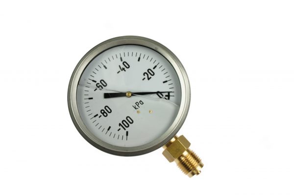 Vacuümmeter Ø63 mm, ¼" aansluiting, glycerine