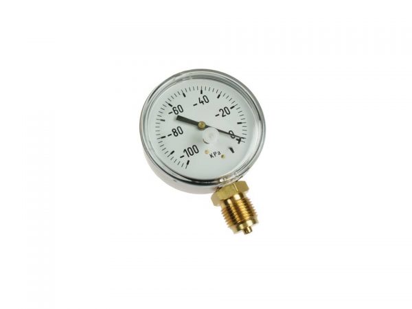 Vacuümmeter Ø80 mm, ½" aansluiting, droog