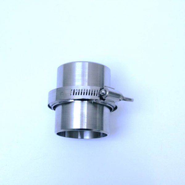 Edelstahl Clamp-Stutzen Verschraubung komplett – Bild 2