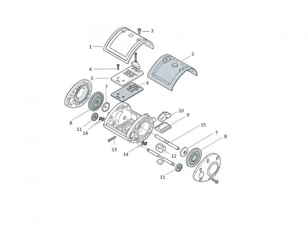 Parts for LL-90 pulsator