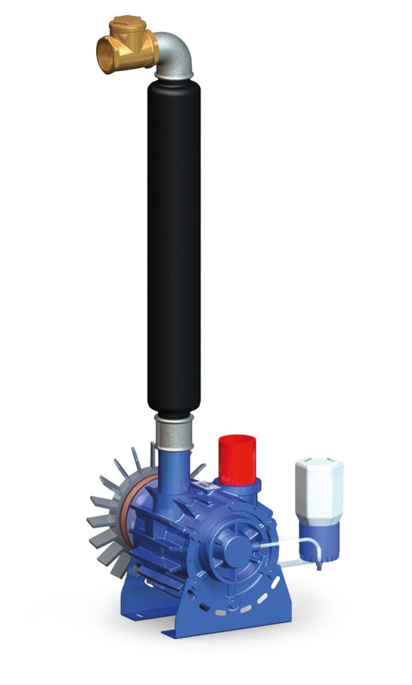 Losse vacuümpomp 900-1000 ltr.