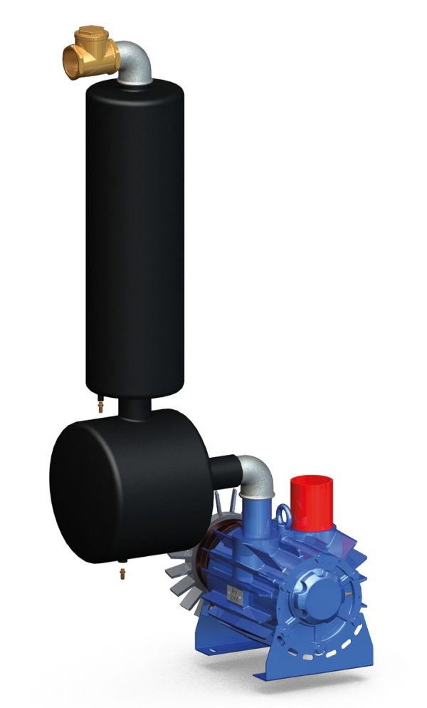 Vakuumpumpe ohne Zubehör 1600-2300 Ltr.