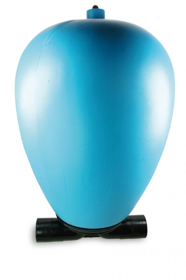 Vacuümbalanstank 33 ltr. blauw
